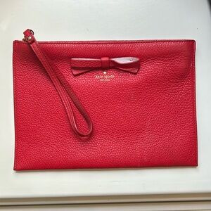 Red Kate Spade Wristlet